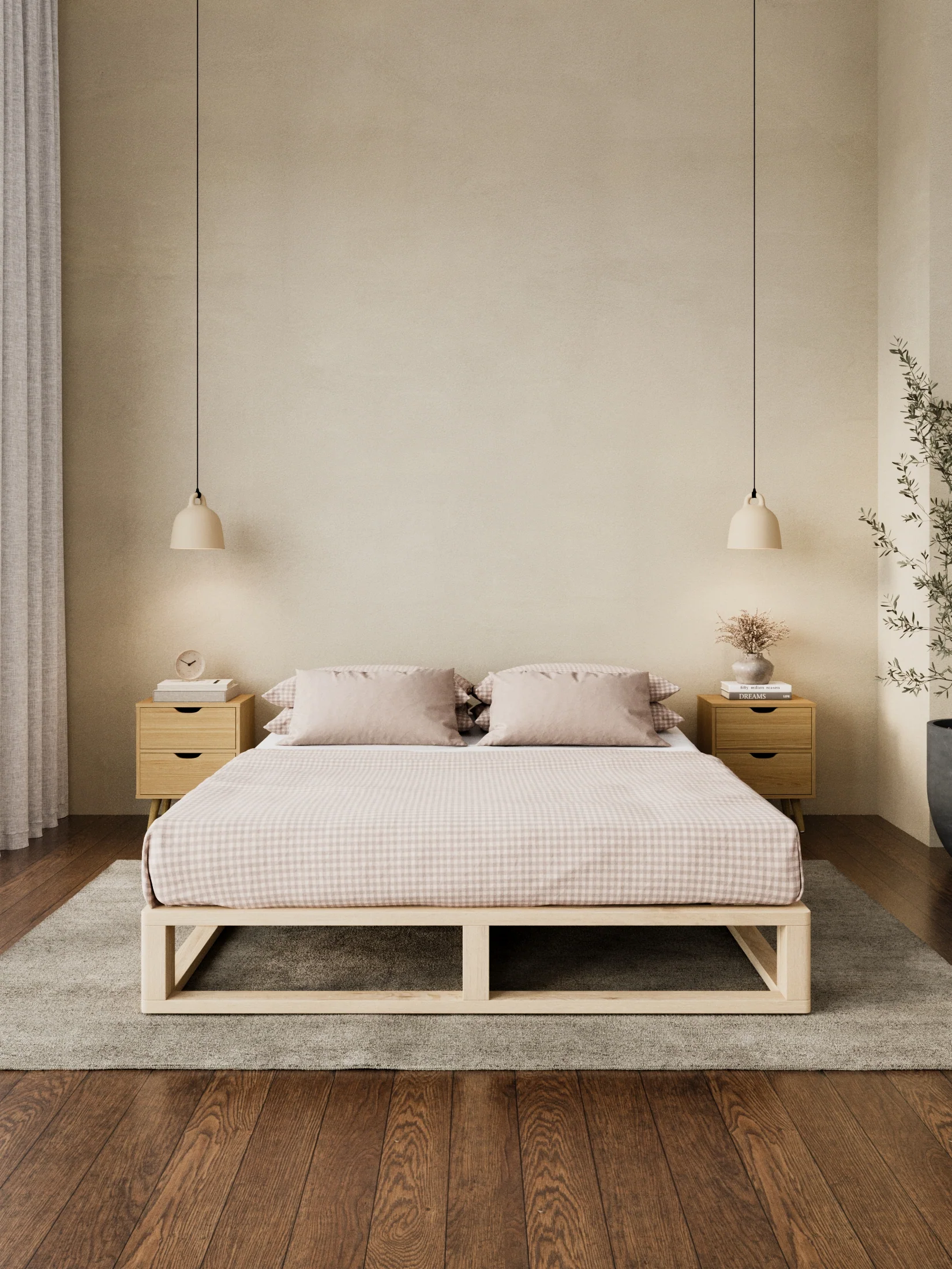 Oasis Pallet Wooden Bed Base