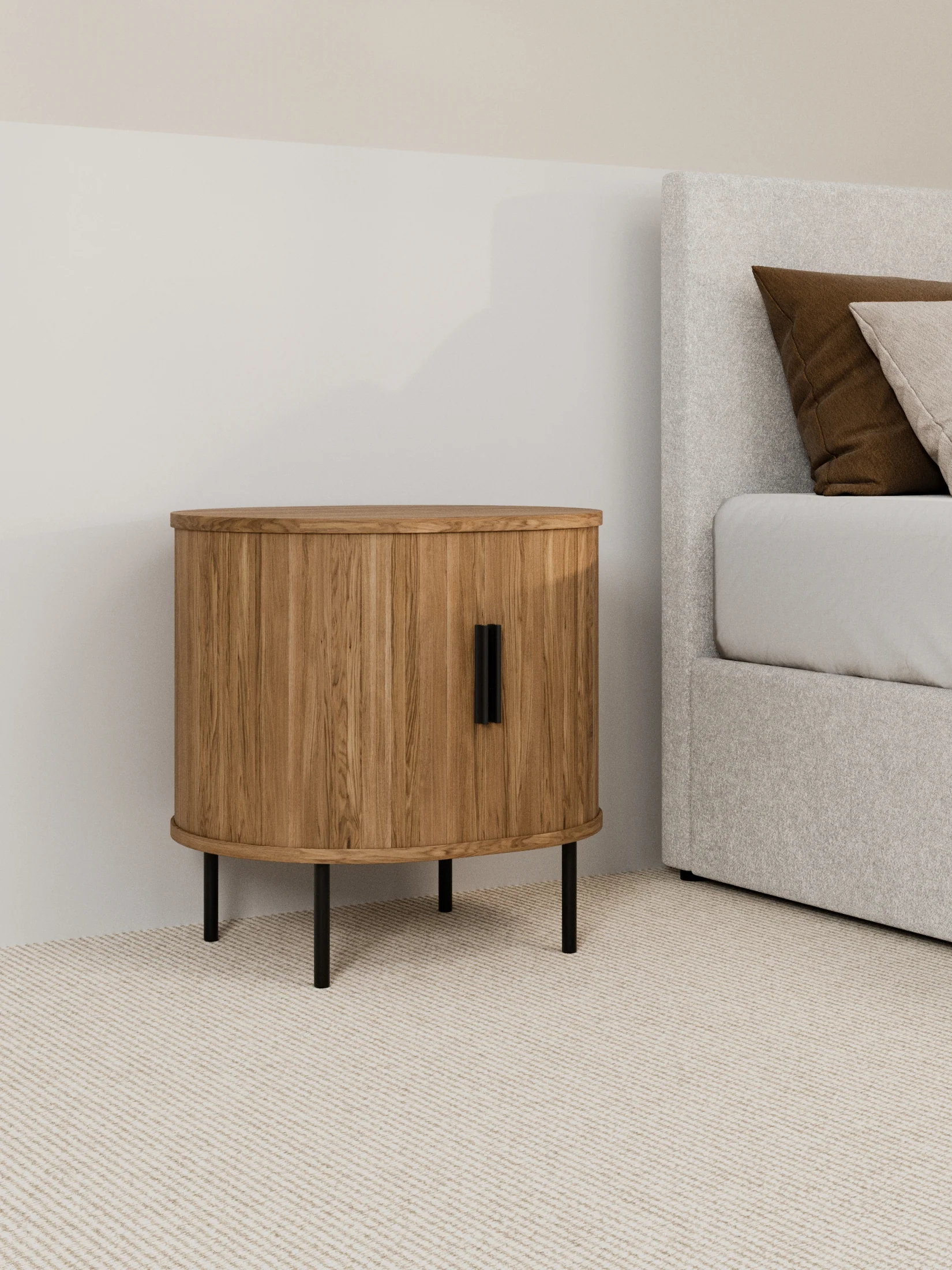 William Mid-Century Bedside Table